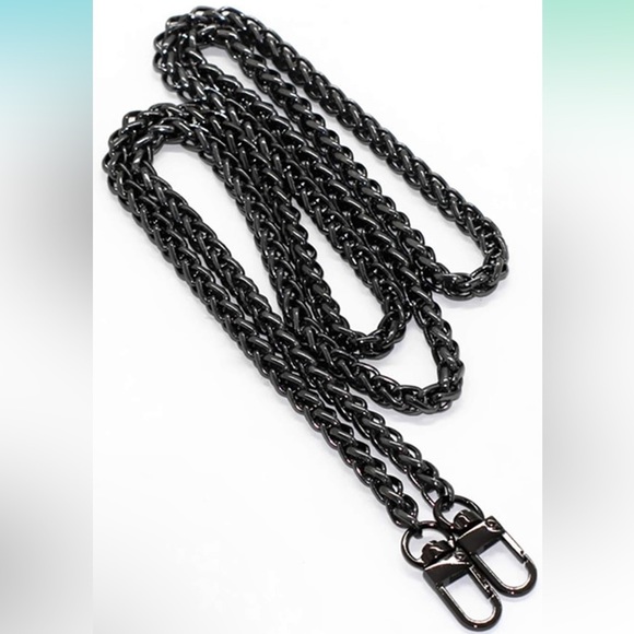 Model Worker Lantern Chain Strap Iron Crossbody Replacement Silver 39.4" - Picture 4 of 4